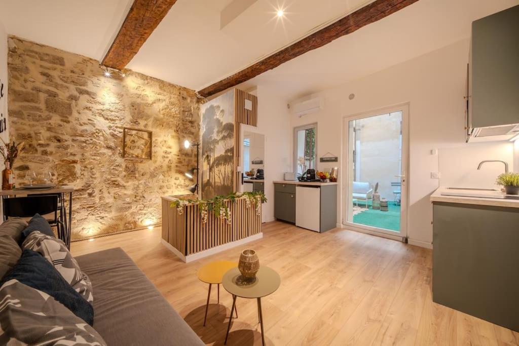 La Suite Eximia Avec Patio - Parking Souterrain Inclus - Centre Historique Montpellier Zewnętrze zdjęcie