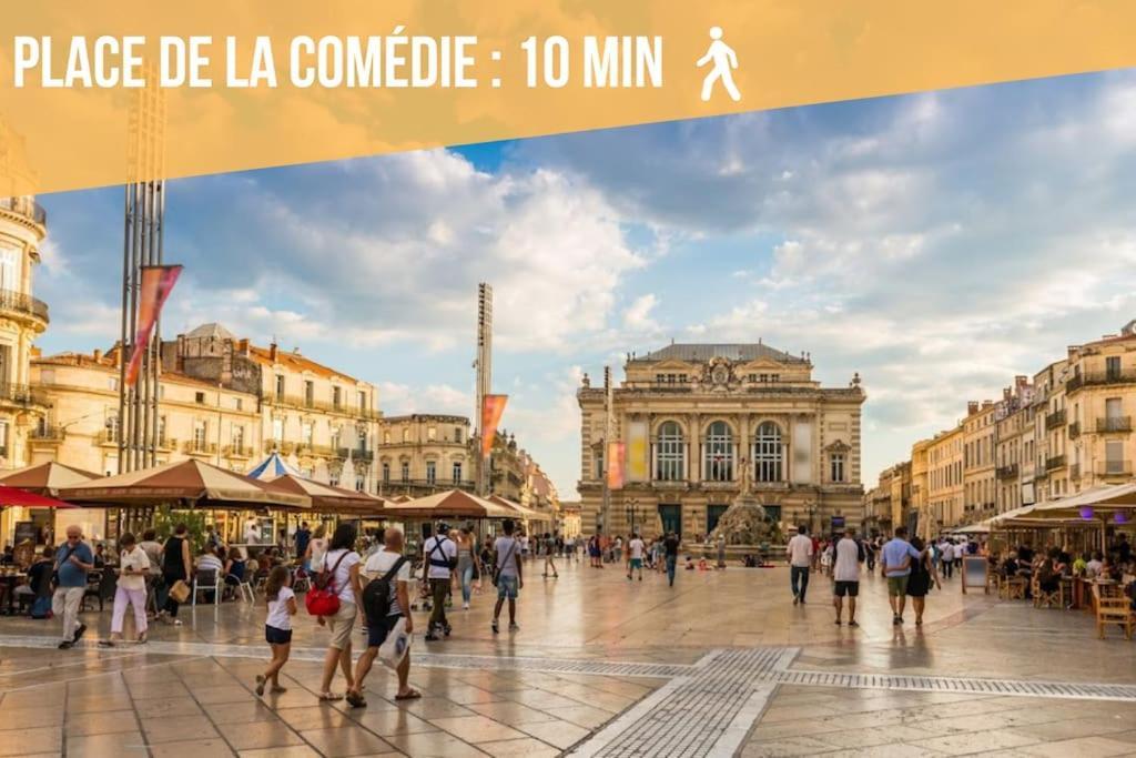 La Suite Eximia Avec Patio - Parking Souterrain Inclus - Centre Historique Montpellier Zewnętrze zdjęcie