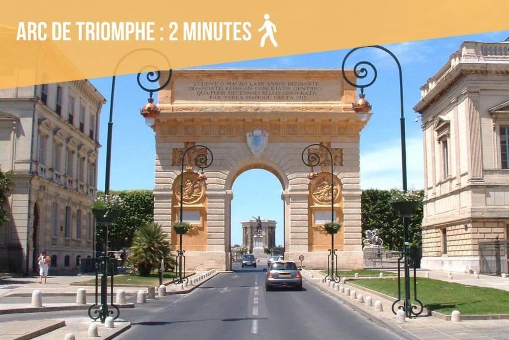 La Suite Eximia Avec Patio - Parking Souterrain Inclus - Centre Historique Montpellier Zewnętrze zdjęcie